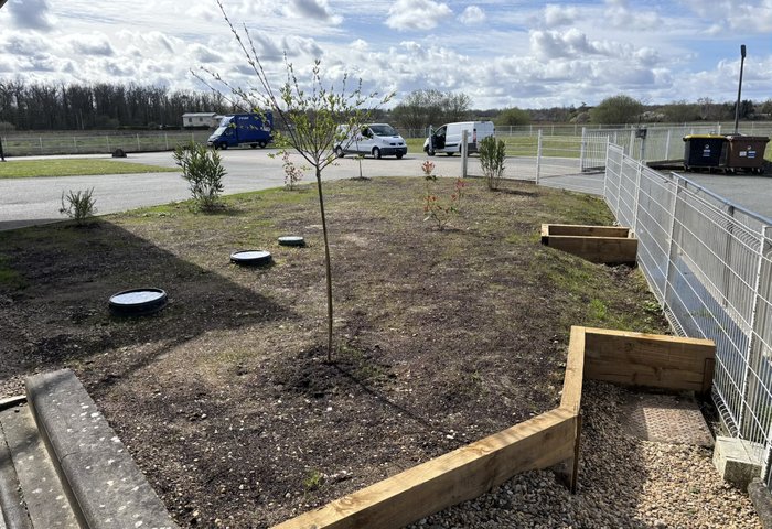 Plantations arbres et bacs bois — Solution Bâti Vert